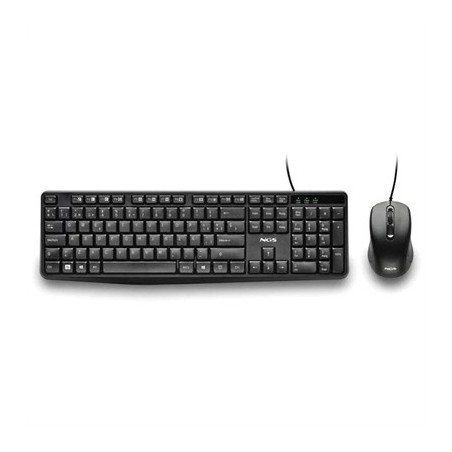 NGS Kit Teclado+Ratón con cable Cocoa