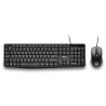 NGS Kit Teclado+Ratón con cable Cocoa