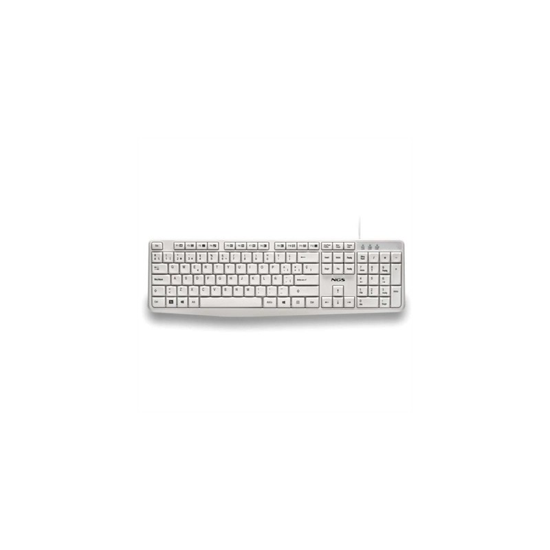 NGS Teclado USB-A 12 Teclas Multi Cable 1.5M