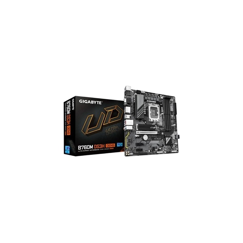 Gigabyte Placa Base B760M DS3H GEN5  mATX LGA1700