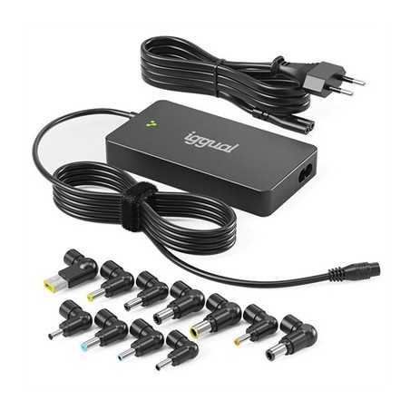iggual Cargador Universal Slim CUA-S-11T-90W