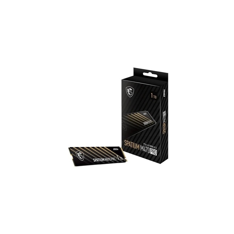 MSI SSD Spatium M470 Pro 1Tb PCIe 4.0 NVMe 6000Mbs