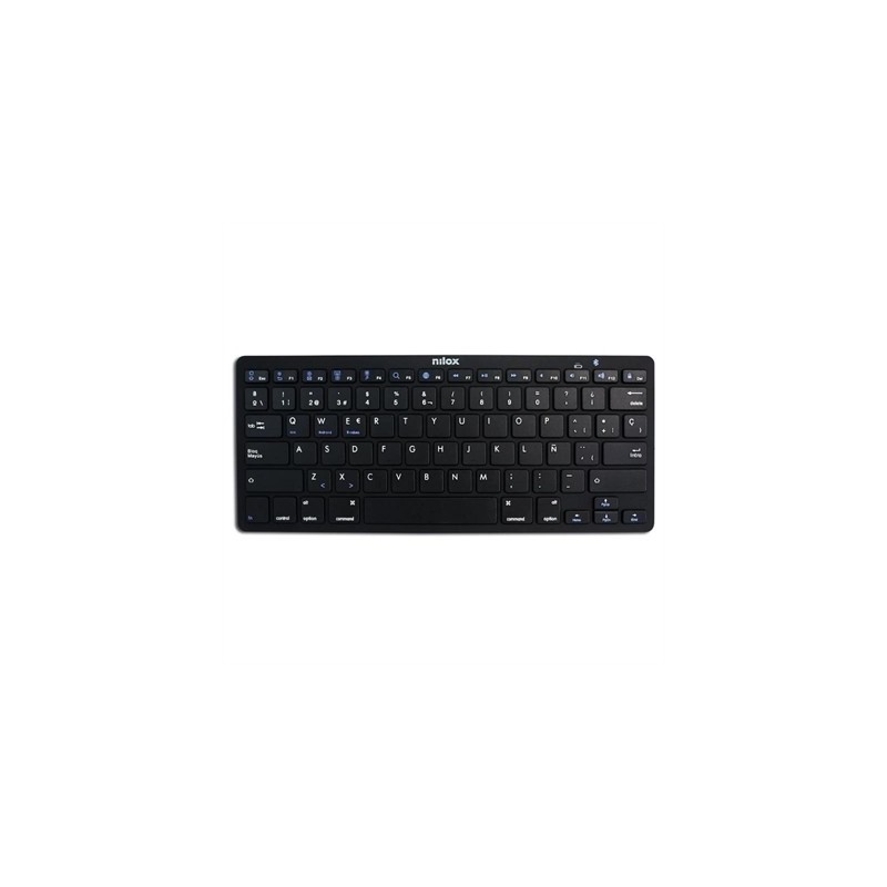 Nilox Teclado NXKB01B Bluetooh, Negro