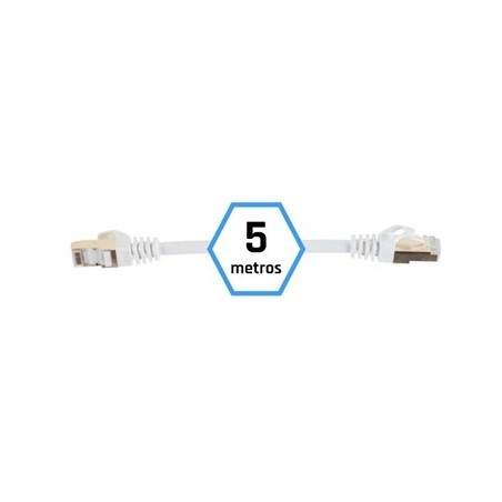 iggual Latiguillo CAT7 SFTP LSZH 5 metros blanco