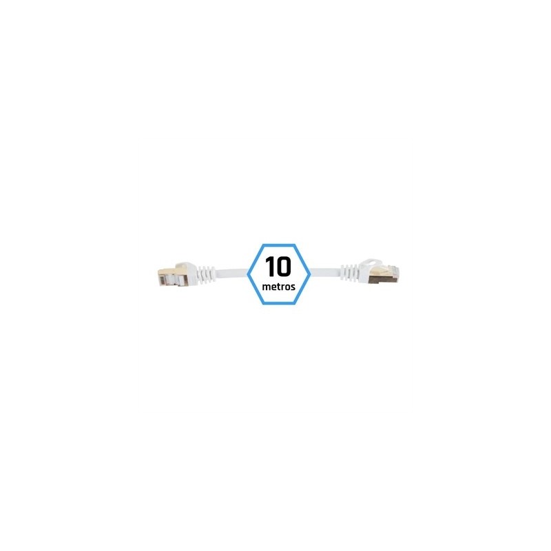 iggual Latiguillo CAT7 SFTP LSZH 10 metros blanco
