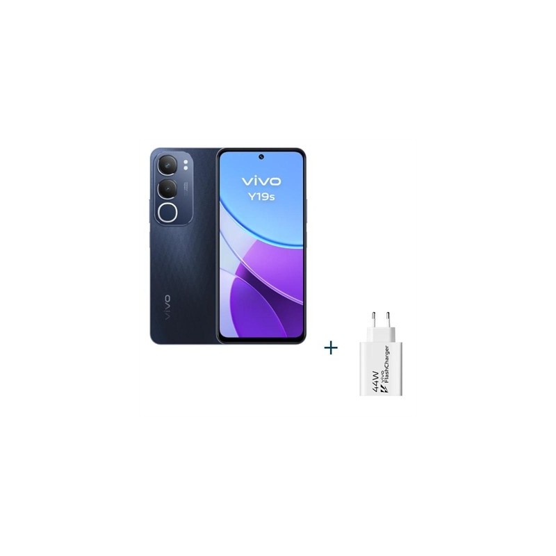 VIVO Y19s 6.68" 8Gb(+8Gb)256G G.Black+Cargador 44W