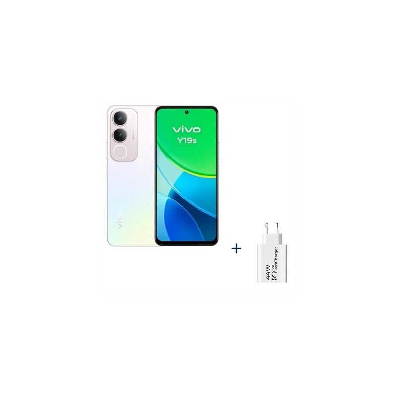 VIVO Y19s 6.68" 8Gb(+8Gb)256G P.Silve+Cargador 44W