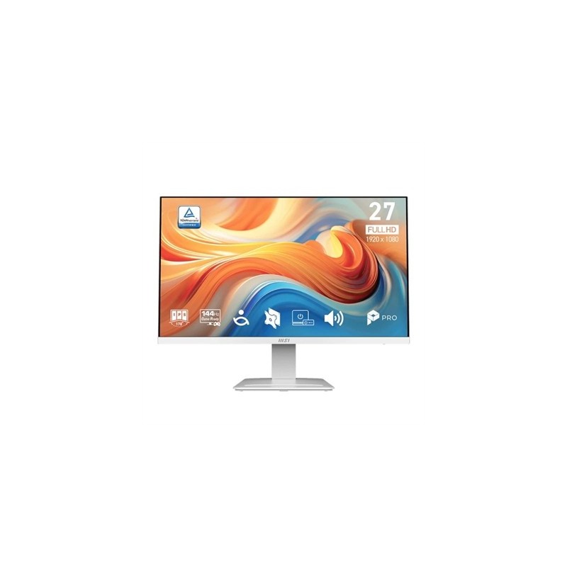 MSI PRO MP273W E14A Monitor 27" IPS 144Hz Blanco