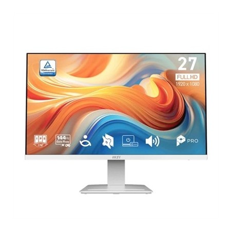 MSI PRO MP273W E14A Monitor 27" IPS 144Hz Blanco