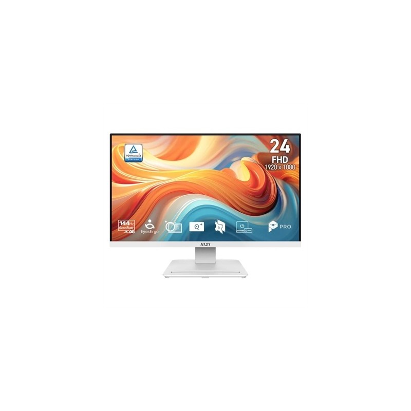 MSI MP241W E14V Monitor 23.8" 144Hz HDMI DP bl