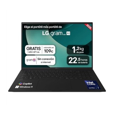 LG 16Z90T-G.AD88B U7-255H 32GB 1TB W11H 16"