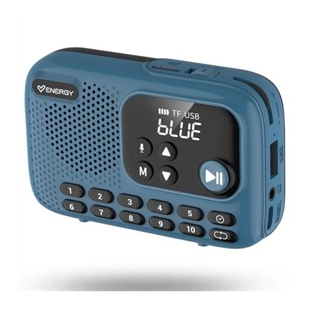 Energy Sistem TunerGo Radio AM/FM Batería recarga.