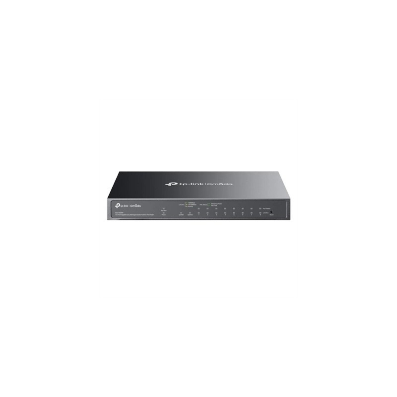 TP-Link ES210GMP Switch 8xG PoE+ 1xGbE 1xG-C 123W