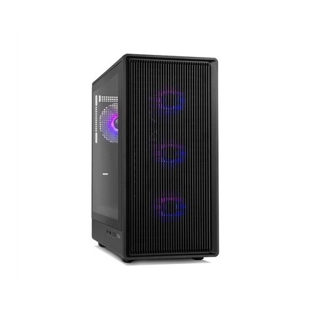 NOX Semitorre INFINITY IOTA  ARGB Negro USB 3.0