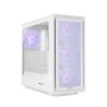 NOX Semitorre Hummer AERO Hyperflow ARGB Blanco
