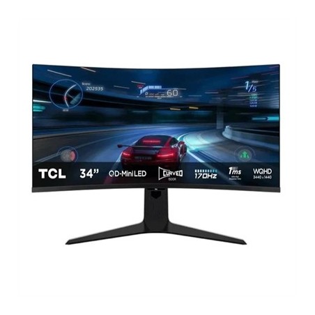 TCL 34R83Q Monitor 34" MiniLed 4K 170Hz 1ms Curv
