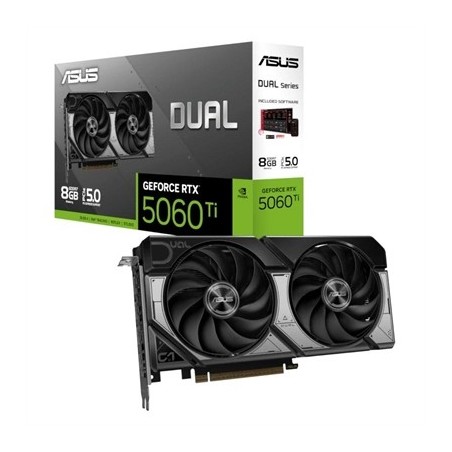 ASUS VGA NVIDIA DUAL RTX 5060 TI O8G DDR7