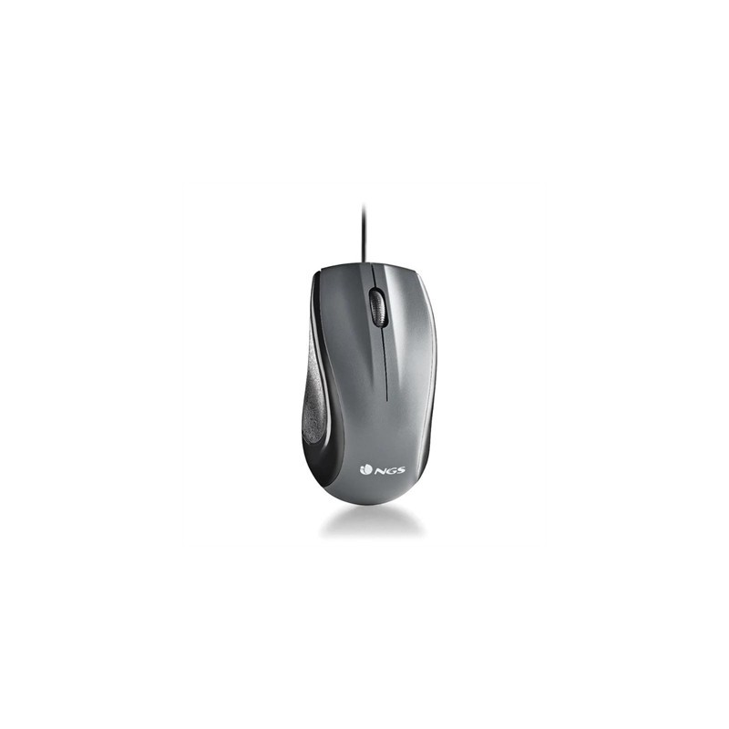 NGS Ratón Musk Láser Cable 1200 DPI
