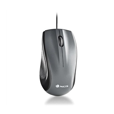 NGS Ratón Musk Láser Cable 1200 DPI