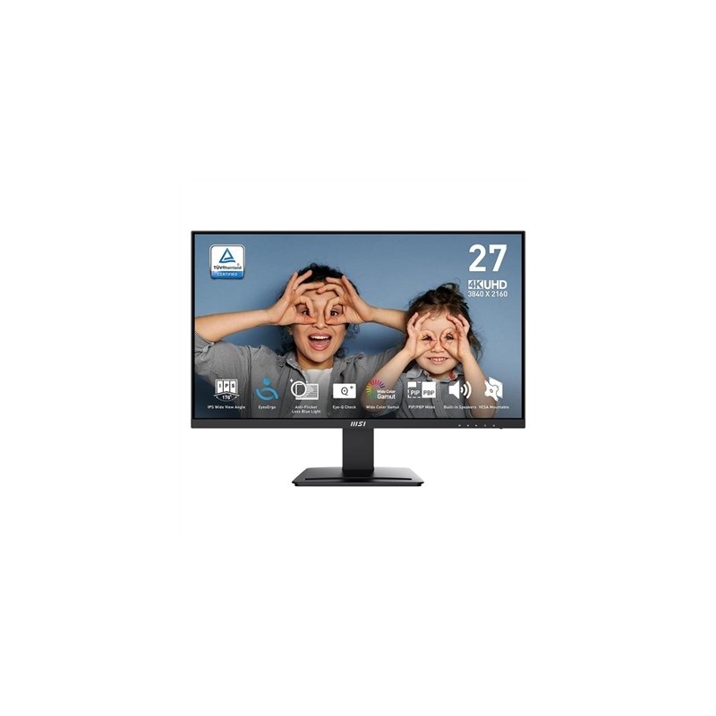 MSI MP273U Monitor 27" IPS 4K 2xHDMI DP MM