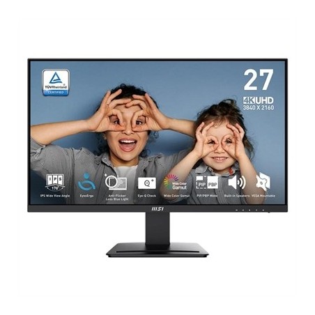 MSI MP273U Monitor 27" IPS 4K 2xHDMI DP MM
