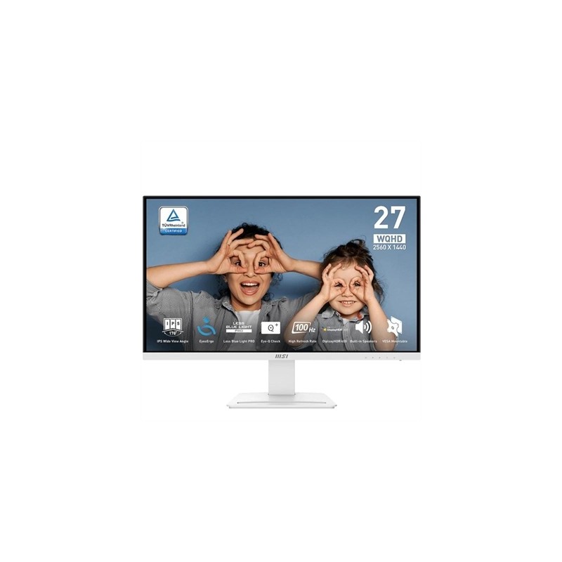 MSI MP273QW E2 Monitor 27" WQHD 2xHDMI DP MM bco