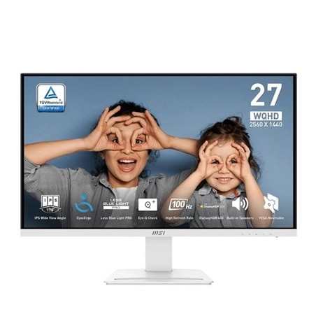 MSI MP273QW E2 Monitor 27" WQHD 2xHDMI DP MM bco