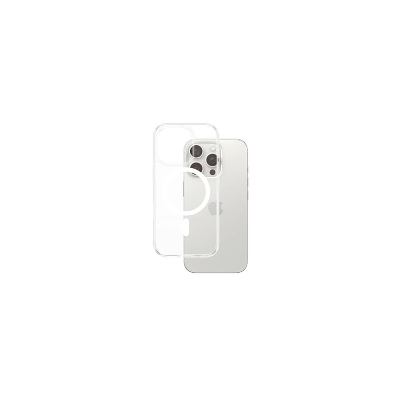 PanzerGlass Case con White MagSafe iPhone 16 Pro