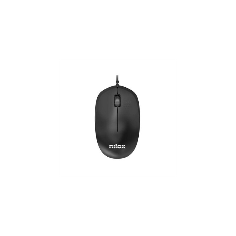 Nilox Ratón MOUSB1012 1200 dpi USB
