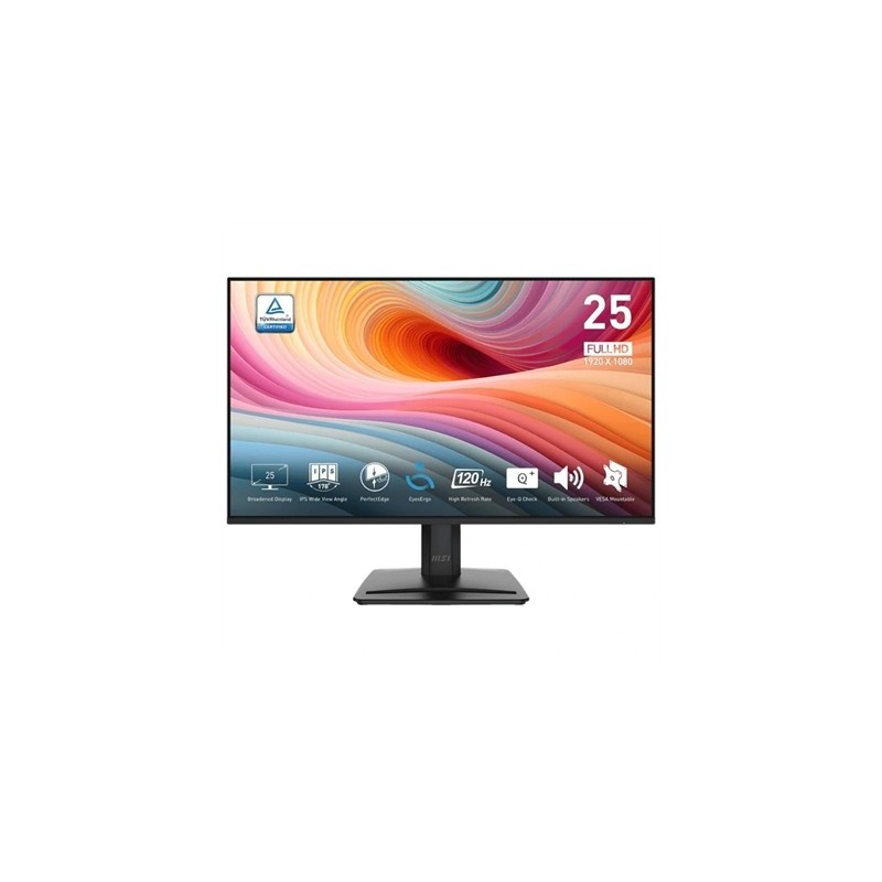 MSI MP251 E2 Monitor 24.5" IPS 120h VGA HDMI DP