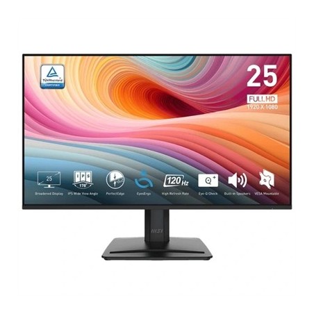 MSI MP251 E2 Monitor 24.5" IPS 120h VGA HDMI DP