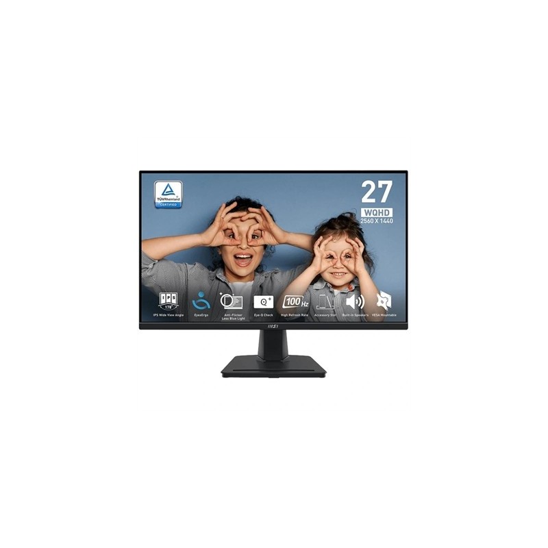 MSI MP275Q  Monitor 27" IPS WQHD100h VGA HDMI MM