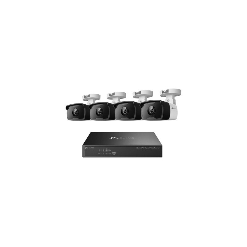VIGI KIT Camaras Bullet NK8P IPC+08 Channel PoE