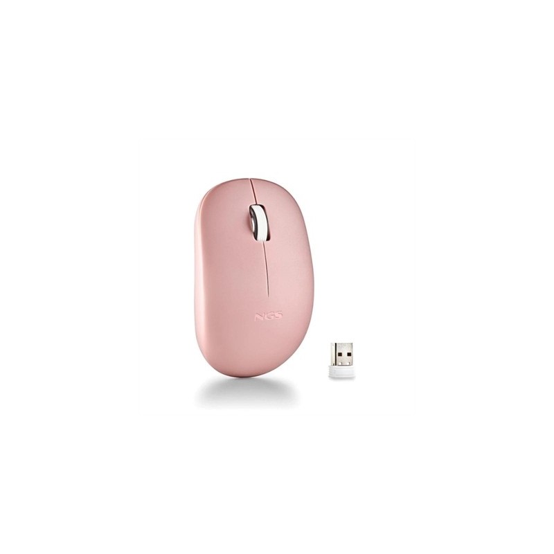 NGS Raton Fogpro Inalambrico Rosa