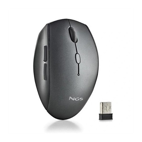 NGS RATON INALAMBRICO CON TECLAS SILENCIOSAS NEGRO