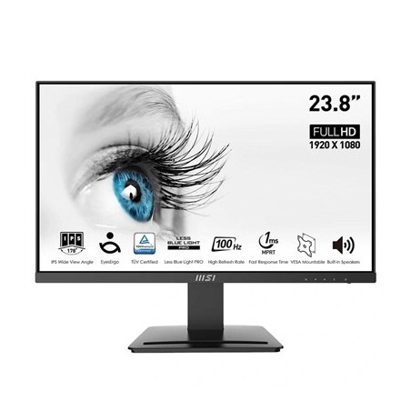 MSI MP243X Monitor 23.8" IPS FHD 100hz HDMI DP MM