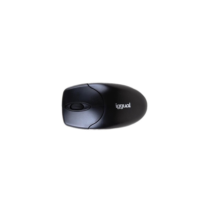 iggual Ratón inalámbrico WOM-BASIC2-1000DPI negro