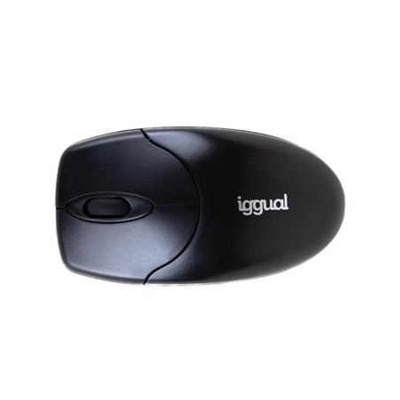 iggual Ratón inalámbrico WOM-BASIC2-1000DPI negro