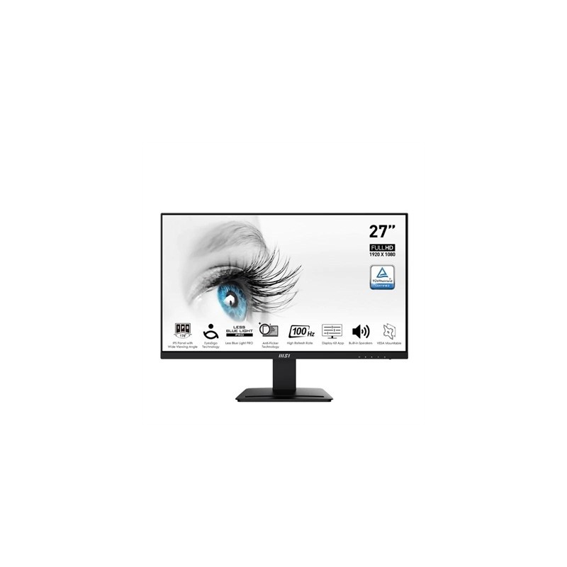 MSI MP273A Monitor 27" IPS FHD 100hz VGA DP HDMI M