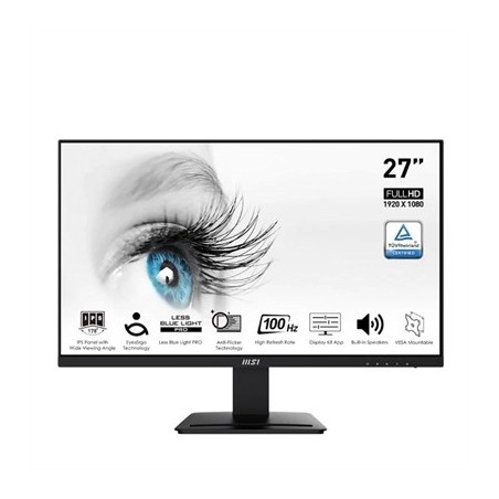 MSI MP273A Monitor 27" IPS FHD 100hz VGA DP HDMI M
