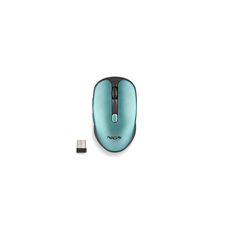 NGS Raton Inalambrico Recargable Silencioso Hielo
