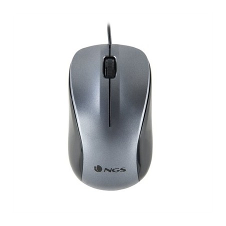 NGS Ratón Óptico WIRED GRAY