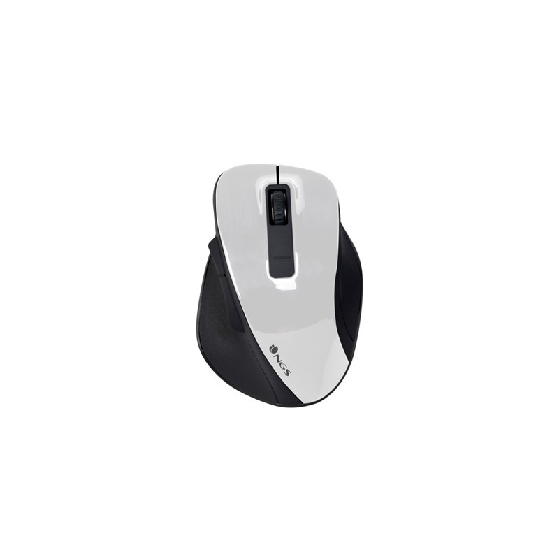 NGS Ratón Inalámbrico 2.4 GHz BOWWHITE 16000DPI Bl