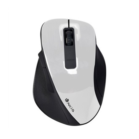 NGS Ratón Inalámbrico 2.4 GHz BOWWHITE 16000DPI Bl