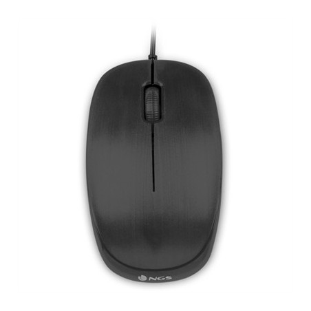 NGS Raton óptico Flame 1000 Dpi Negro