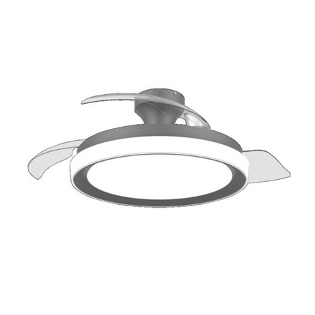 PHILIPS Ventilador techo Luz Bilss 106cm 28+35W Ne