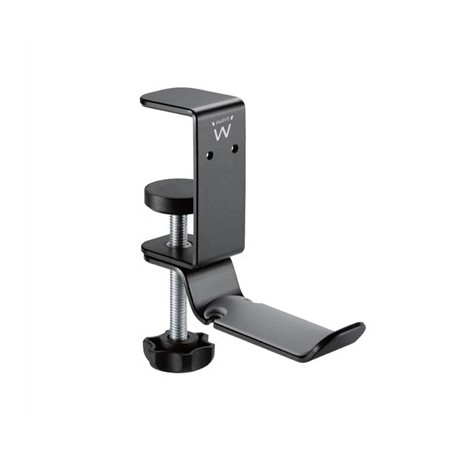 EWENT Soporte Auriculares ajustable escritorio