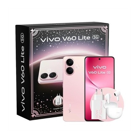 VIVO V60 Lite 5G 6.77" 8Gb 256Gb Pink Bundle
