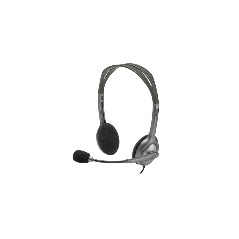 Logitech Auricular+Mic H111 Negro