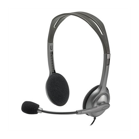 Logitech Auricular+Mic H111 Negro